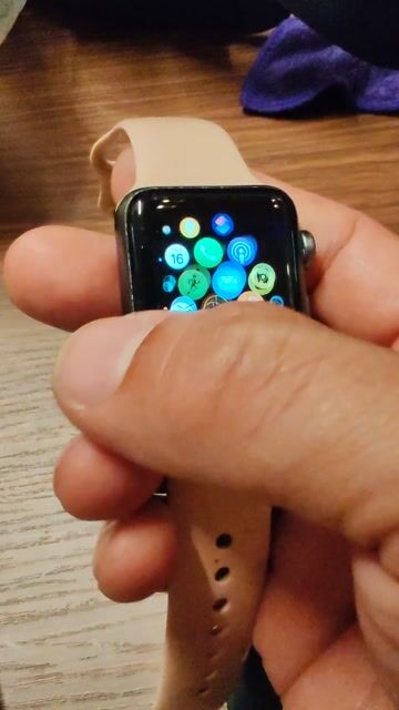 Apple Watch Series 3 đen . Mua bán Thiết bị đeo thông minh tại Quận Lê Chân Hải Phòng được đăng bởi thanh lý đồ bán giá chuẩn không mặc cả  hình 1