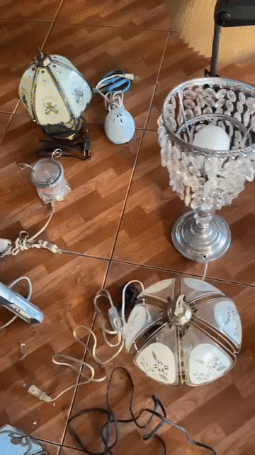 Đèn bàn Vintage Nhật Bản nhiều màu. Mua bán Đèn tại Thành phố Thái Nguyên Thái Nguyên được đăng bởi Dinh Mong Dung hình 1