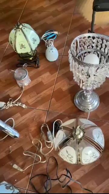 Đèn bàn Vintage Nhật Bản nhiều màu. Mua bán Đèn tại Thành phố Thái Nguyên Thái Nguyên được đăng bởi Dinh Mong Dung hình 1