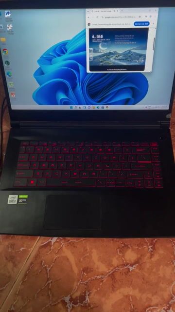 MSI i7-10750H 16GB 512g, GTX 1650, 144hz full box. Mua bán Laptop tại Quận Bình Thạnh Tp Hồ Chí Minh được đăng bởi Hoàng hình 1