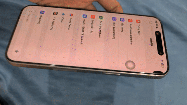 Apple iPhone 15 Pro Max 256GB Bạc. Mua bán Điện thoại tại Thành phố Dĩ An Bình Dương được đăng bởi Tố Như hình 1