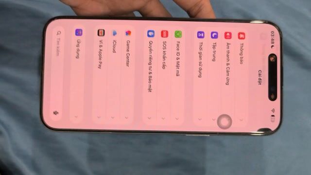 Apple iPhone 15 Pro Max 256GB Bạc. Mua bán Điện thoại tại Thành phố Dĩ An Bình Dương được đăng bởi Tố Như hình 1