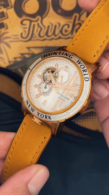 Đồng Hồ Hunting World  Automatic Chính Hãng Italy. Mua bán Đồng hồ tại Quận 3 Tp Hồ Chí Minh được đăng bởi Đồng Hồ Nội Địa Nhật hình 1