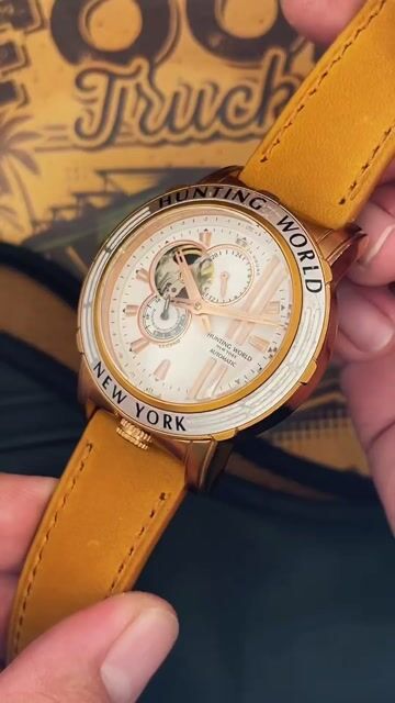 Đồng Hồ Hunting World  Automatic Chính Hãng Italy. Mua bán Đồng hồ tại Quận 3 Tp Hồ Chí Minh được đăng bởi Đồng Hồ Nội Địa Nhật hình 1