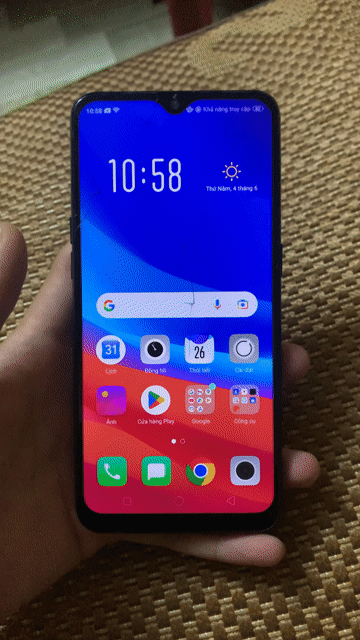 Oppo F9 Pro 64GB Xanh tím. Mua bán Điện thoại tại Huyện Cư Jút Đắk Nông được đăng bởi Công Lập hình 1