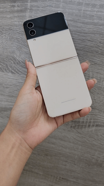Samsung Z Flip 4 256GB Vàng kem. Mua bán Điện thoại tại Quận Gò Vấp Tp Hồ Chí Minh được đăng bởi KGPHONE  Điện Thoại Di Động giá tốt  hình 1
