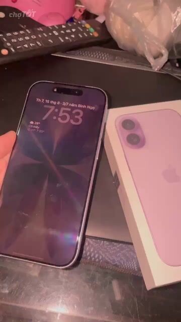 Apple iPhone 17 256GB Tím 98%. Mua bán Điện thoại tại Quận Bình Tân Tp Hồ Chí Minh được đăng bởi Phương Vân hình 1