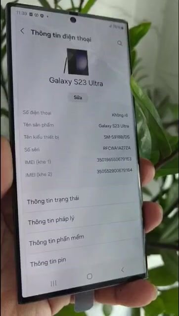 Samsung Galaxy S23 Ultra 256GB Đen. Mua bán Điện thoại tại Huyện Hóc Môn Tp Hồ Chí Minh được đăng bởi TOTO MOBILE HÓC MÔN hình 1