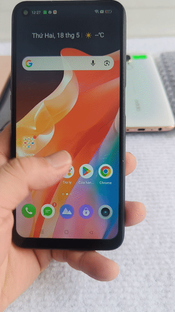 Realme 7 8GB/128GB Đen. Mua bán Điện thoại tại Huyện Thống Nhất Đồng Nai được đăng bởi Shop thanh lý hàng mới  hình 1