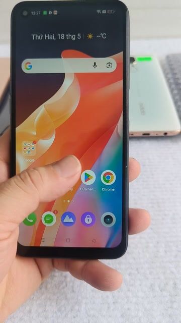 Realme 7 8GB/128GB Đen. Mua bán Điện thoại tại Huyện Thống Nhất Đồng Nai được đăng bởi Shop thanh lý hàng mới  hình 1