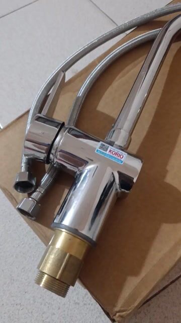 Vòi chậu rửa KORIO Nóng lạnh. Mua bán Thiết bị vệ sinh, nhà tắm tại Quận Hai Bà Trưng Hà Nội được đăng bởi Nhân Lượng hình 1