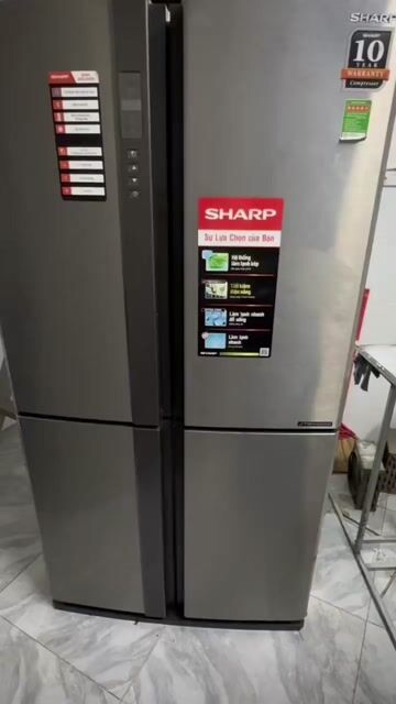 Tủ lạnh Sharp SJ-FX631V-SL 626 lít. Mua bán Tủ lạnh tại Quận Gò Vấp Tp Hồ Chí Minh được đăng bởi  Huỳnh Long  hình 1