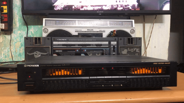 EQUALIZER ( lọc nhạc)Pioneer GR-777 Đen Nhật Bản. Mua bán Tivi, Âm thanh tại Thành phố Cẩm Phả Quảng Ninh được đăng bởi thanh lý hình 1