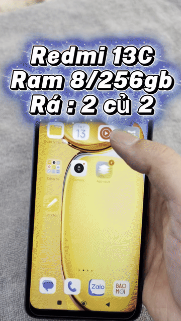 Xiaomi Redmi 13C 8GB/256GB Xám. Mua bán Điện thoại tại Quận 4 Tp Hồ Chí Minh được đăng bởi Tuấn hình 1