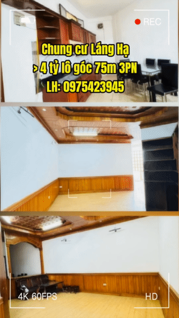 Mua bán Căn hộ Chung cư Quận Đống Đa Hà Nội diện tích 75 m² giá 4,8 tỷ