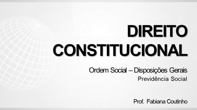 Direito Constitucional