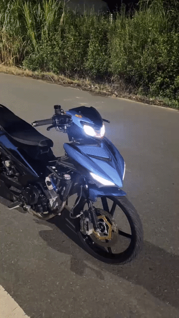 Yamaha Exciter 150 Xanh đen Thể thao. Mua bán Xe máy tại Huyện Di Linh Lâm Đồng được đăng bởi Phạm Đạt hình 1