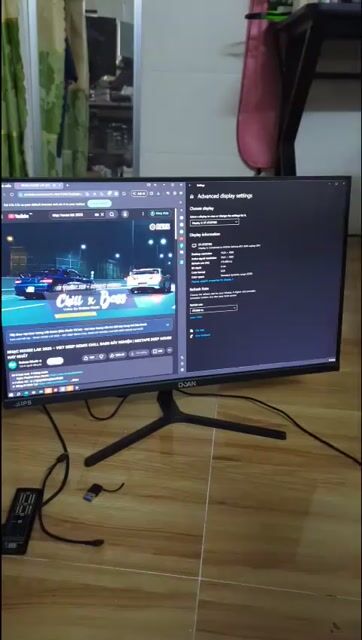 Màn hình DUAN 180hz 25 inch. Mua bán Phụ kiện (Màn hình, Chuột...) tại Quận Ninh Kiều Cần Thơ được đăng bởi Đ  Sang  hình 1