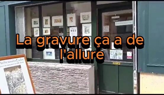 La gravure, ça a de l'allure !!!
