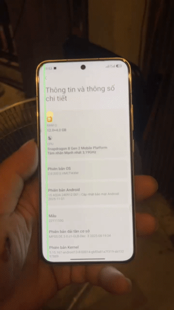 Xiaomi 13 12GB/256GB Trắng Snapdragon 8 Gen 2. Mua bán Điện thoại tại Quận Liên Chiểu Đà Nẵng được đăng bởi Cuong truong hình 1