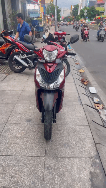 Honda Air Blade 2017 Đỏ Đã sử dụng. Mua bán Xe máy tại Quận Tân Phú Tp Hồ Chí Minh được đăng bởi Tuanduy hình 1