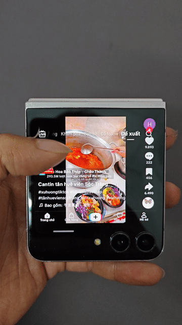 Samsung Z Flip 5 Tím Hư màn hình trong. Mua bán Điện thoại tại Huyện Châu Thành Sóc Trăng được đăng bởi Đại hình 1