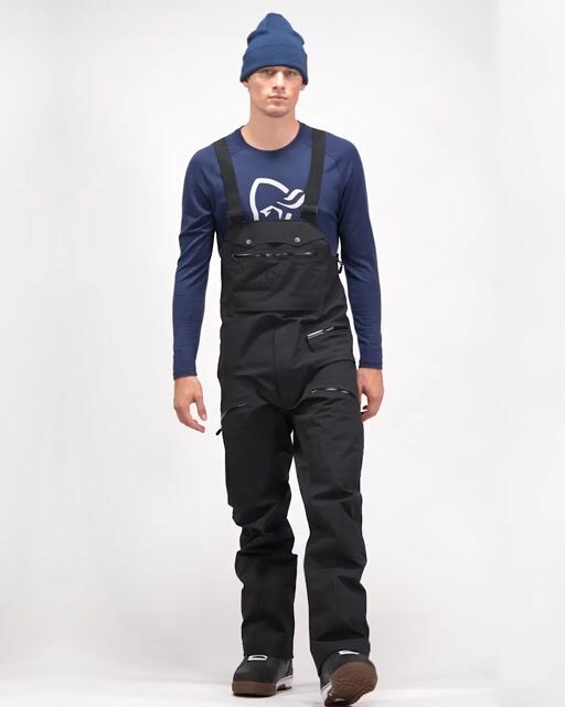 Norrøna tamok Gore-Tex Performance Shell Bibs for men - Norrøna®