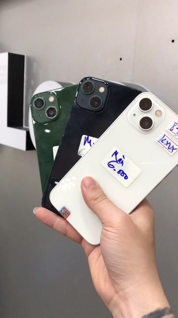 iPhone 13 128GB Trắng/Hồng/Xanh Mỹ. Mua bán Điện thoại tại Thành phố Thủ Dầu Một Bình Dương được đăng bởi iPhong bán iPhone hình 1