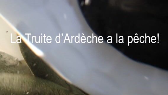 la truite d'Ardèche a la "pêche"!