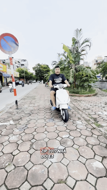Piaggio Zip 2017 Trắng. Mua bán Xe máy tại Quận Hoàng Mai Hà Nội được đăng bởi Trường Giang Phạm hình 1