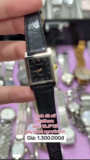 Đồng hồ nữ Waltham Da Đen Mỹ. Mua bán Đồng hồ tại Quận 11 Tp Hồ Chí Minh được đăng bởi Lê Hiếu hình 1
