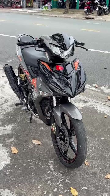 Yamaha Exciter 150 2020 Đen cam 18000 km. Mua bán Xe máy tại Thị xã Bến Cát Bình Dương được đăng bởi xe máy trả góp tín nghĩa  hình 1