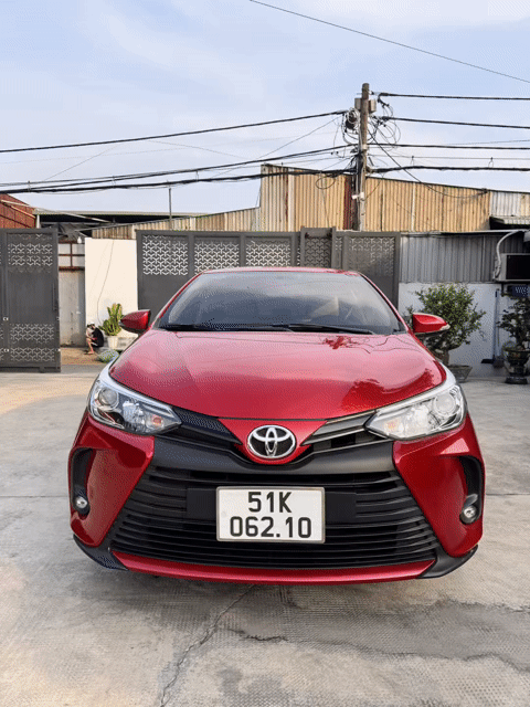 Toyota Vios Đỏ Số tự động 68907 km. Mua bán Ô tô tại Huyện Hóc Môn Tp Hồ Chí Minh được đăng bởi Khanh Phan hình 1
