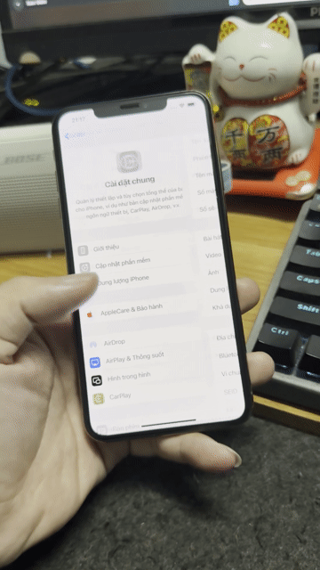Apple iPhone XS Max 64GB Vàng Đã qua sử dụng. Mua bán Điện thoại tại Quận Gò Vấp Tp Hồ Chí Minh được đăng bởi Quảng Phạm Mua Iphone Lock và QT  HCM hình 1