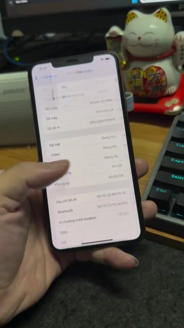 Apple iPhone XS Max 64GB Vàng Đã qua sử dụng. Mua bán Điện thoại tại Quận Gò Vấp Tp Hồ Chí Minh được đăng bởi Quảng Phạm Mua Iphone Lock và QT  HCM hình 1