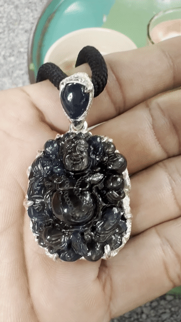 Ông phật Di Lạc tạc từ phôi đá saphia hoa thị. Mua bán Phụ kiện thời trang khác tại Thành phố Thủ Đức Tp Hồ Chí Minh được đăng bởi tiensigiay hình 1
