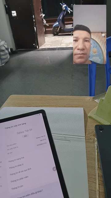Samsung Galaxy Tab S9 Wifi Bạc Ốp lưng. Mua bán Máy tính bảng tại Quận Đống Đa Hà Nội được đăng bởi Amz Store hình 1