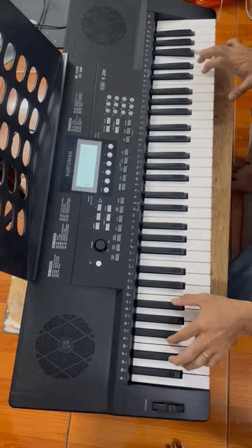 Đàn Organ Kurtzman K200 Đen Còn mới. Mua bán Nhạc cụ tại Huyện Phú Vang Thừa Thiên Huế được đăng bởi Bình Anh hình 1