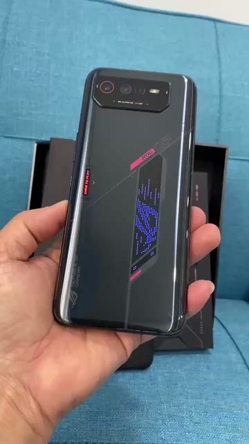 Asus ROG Phone 6 Đen quốc tế fullbox dsur phụ kiện. Mua bán Điện thoại tại Quận 12 Tp Hồ Chí Minh được đăng bởi Kim Long hình 1