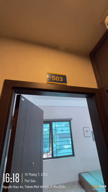 Cho thuê Phòng trọ Quận Bắc Từ Liêm Hà Nội diện tích 25 m² giá 3,55 triệu/tháng