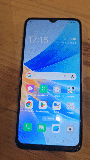 OPPO A17k 64GB Vàng. Mua bán Điện thoại tại Huyện Nhơn Trạch Đồng Nai được đăng bởi Tí  hình 1
