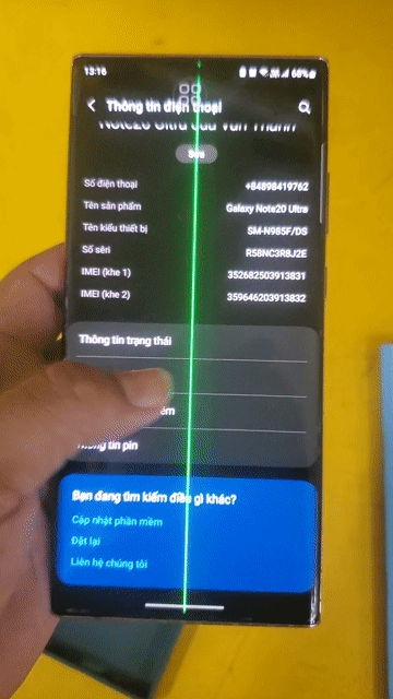 Samsung Note 20 Ultra 256GB Đồng. Mua bán Điện thoại tại Quận Bình Tân Tp Hồ Chí Minh được đăng bởi Linh hình 1