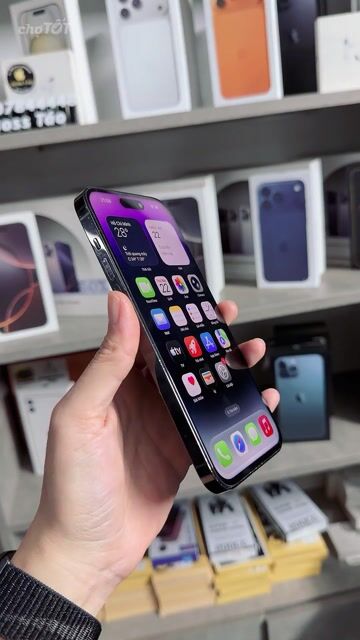 👉🏻 iPhone 14 Pro Max 128GB Đen QT full cn. Mua bán Điện thoại tại Thị xã Bến Cát Bình Dương được đăng bởi Boss Táo hình 1