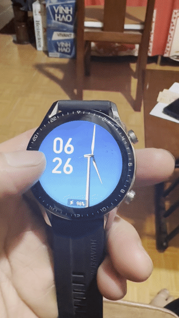 Huawei GT2 Dây cao su Đen. Mua bán Thiết bị đeo thông minh tại Thành phố Đà Lạt Lâm Đồng được đăng bởi Hoàng hình 1