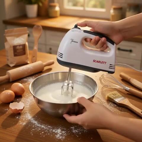 Máy đánh trứng Scarlett 180W. Mua bán Bếp, lò, đồ điện nhà bếp tại Quận Thanh Khê Đà Nẵng được đăng bởi Nguyễn Kha hình 1