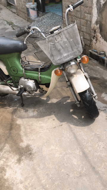 Honda Chaly 79 Xanh lá, Trắng. Mua bán Xe máy tại Huyện Nhà Bè Tp Hồ Chí Minh được đăng bởi LÊ VĂN GIÀU hình 1