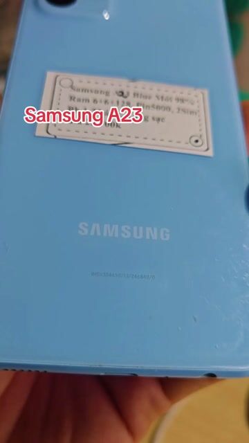 Samsung A23 R6+6+128 Pin5000 2sim. Mua bán Điện thoại tại Huyện Trảng Bàng Tây Ninh được đăng bởi Sun Mobile Shop Điện Thoại Trảng Bàng Tây Ninh 01 hình 1