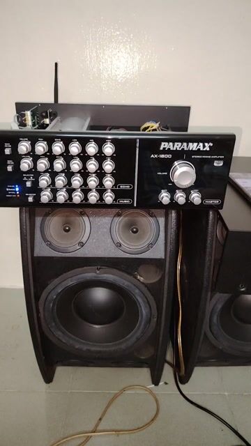 Amply Paramax AX-1800 Đen 98%. Mua bán Tivi, Âm thanh tại Quận 4 Tp Hồ Chí Minh được đăng bởi CHUYÊN SỈ LẺ ĐT DẦU NHỚT hình 1