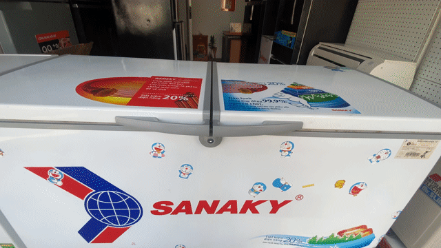 Tủ đông Sanaky 305/400L Trắng. Mua bán Tủ lạnh tại Quận Gò Vấp Tp Hồ Chí Minh được đăng bởi Cửa Hàng Điện Lạnh hình 1
