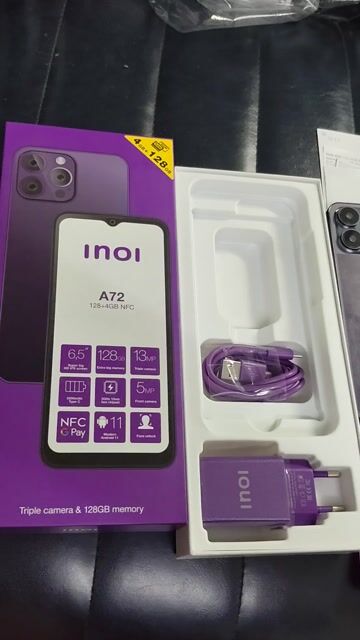 Inoi A72 ram4+8/128GB Tím mới nguyên siêu . Mua bán Điện thoại tại Quận 1 Tp Hồ Chí Minh được đăng bởi trùm giá rẻ hình 1
